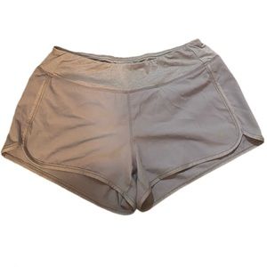 Silver Reebok active shorts NWOT